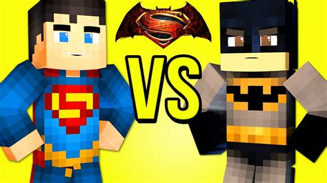 Can Batman Beat Superman In Minecraft Youtube
