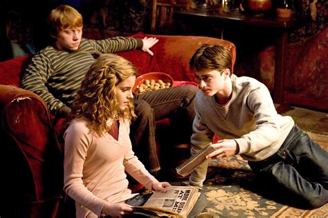 Trio In Hbp Harry Ron And Hermione Photo 7390793 Fanpop
