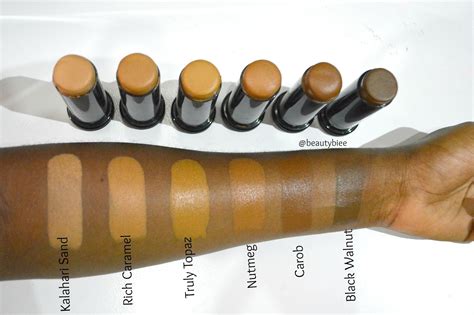Beauty Biee Black Opal True Color Stick Foundation Review And Swatches