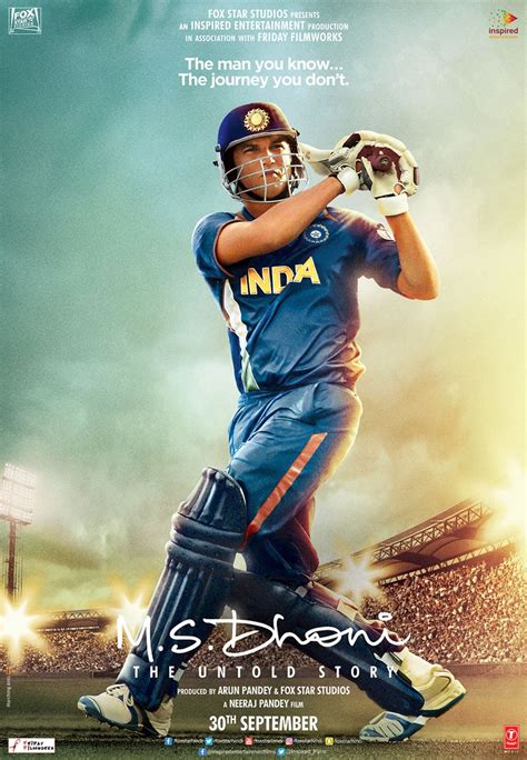 Poster Alert Sushant Singh Rajput Is True Copy Of Ms Dhoni In New