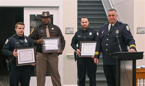 Freeport Police Officers Recognized For Life Saving Efforts City Of