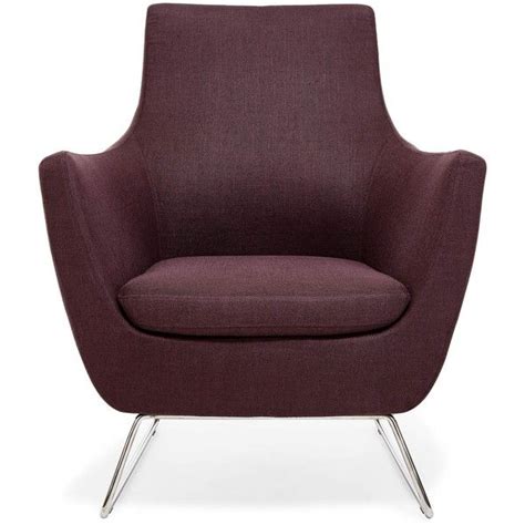 Accent chairs have been designed to create a fashionable look. Pittsburgh Purple Armchair ($599) liked on Polyvore ...