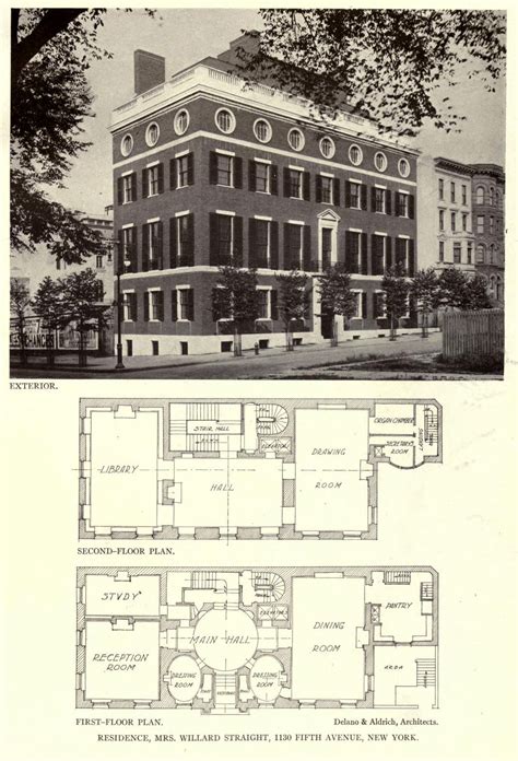 View And Floor Plans Of The Straight Residence New York City