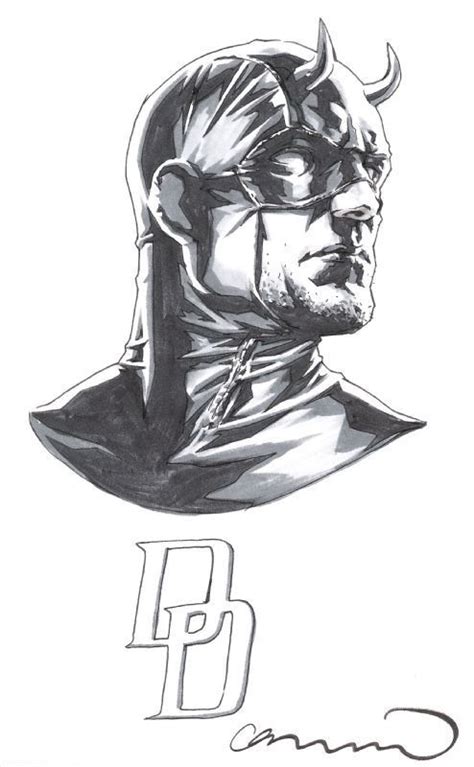 Daredevil Lee Bermejo Marvel Comics Drawing Drawing Superheroes