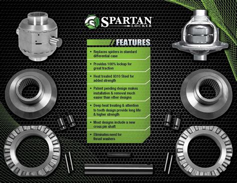 Spartan Locker For Dana 60 Differential With 35 Spline Axles Includes