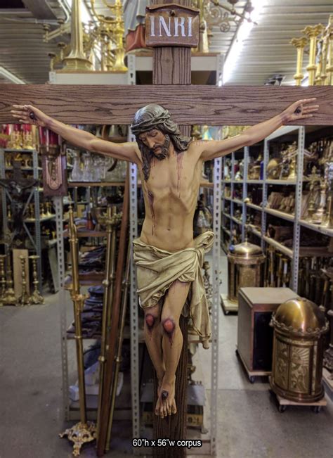 Crucifix Corpus Used Church Items