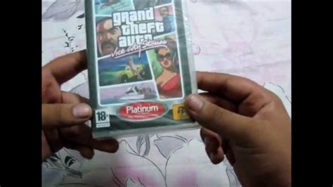Gta Vice City Stories Psp Unboxing And Quick Review Youtube