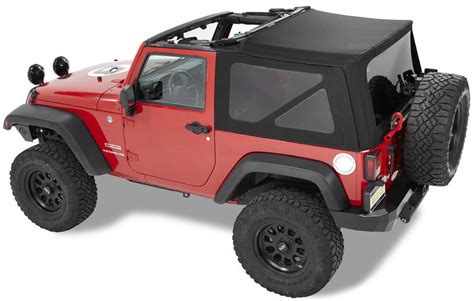 2013 Jeep Wrangler Bestop Supertop Nx Soft Top For Jeep Twill