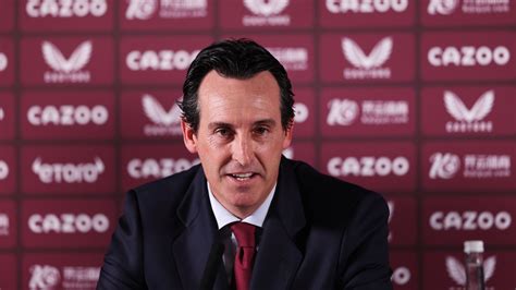 unai emery reveals his two dreams as manager of aston villa and insists he wants to stay for