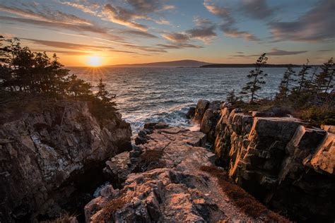 Massive Cliffs On The Schoodic Peninsula Acadia National Park 6016 ×