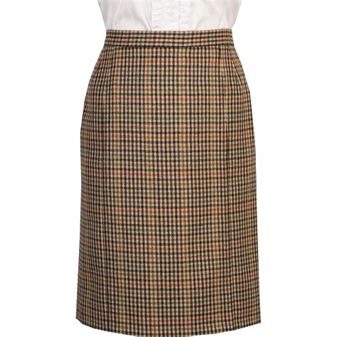 Wincanton Tweed Pencil Skirt Ladies Country Clothing Cordings