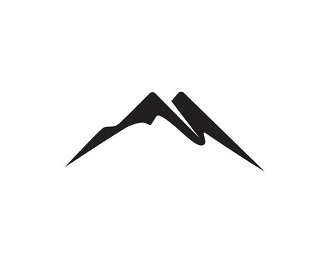 Minimalist Landscape Mountain Logo Design Inspirations 596795 Vector