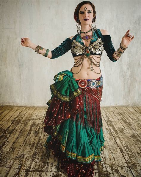 Erstklassiger Shop Kunde First Mode Produkte Gypsy Tribal Belly Dance Maxi Skirt Colorful