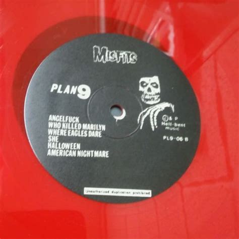 Misfits Legacy Of Brutality Lp Rare Red Vinyl 1986 Ex Danzig Samhain