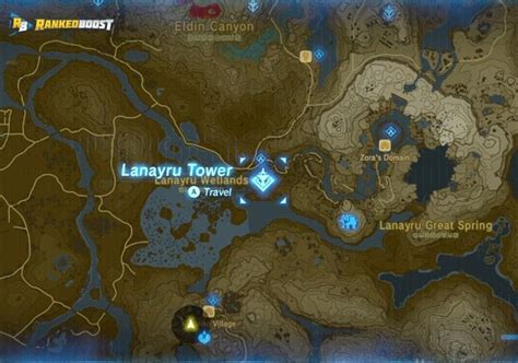 How To Climb Mount Lanayru In The Legend Of Zelda Breath Of The Wild