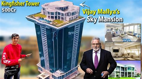 Vijay Mallyas House Kingfisher Tower Tour Most Expensive 🤑