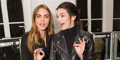 Cara Delevingne And Kendall Jenner Have Matching Blonde Bowl Cuts