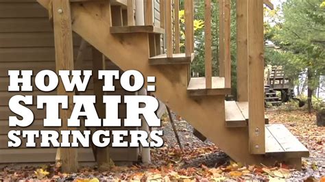 How To Build Stair Stringers Youtube