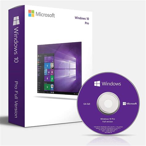 Buy Microsoft Windows 10 Professional 64 Bit Oem Dvd With Activation