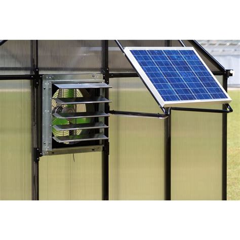 Solar Powered Greenhouse Ventilation Fan Best Fan In Thestylishnomadcom