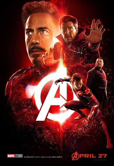 Marvel Releases 5 New Avengers Infinity War Posters