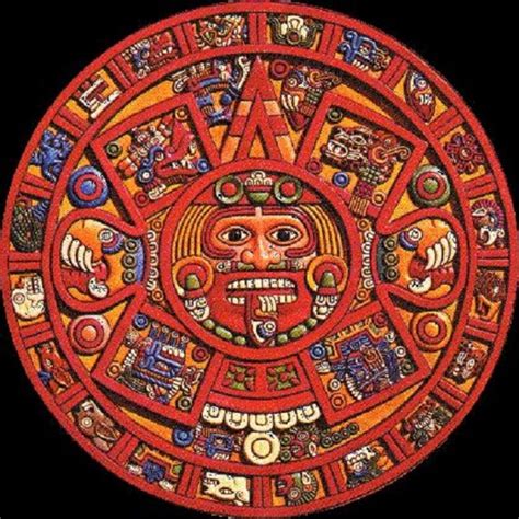 Mayan Calendar Mayan Art Aztec Art Mayan Calendar