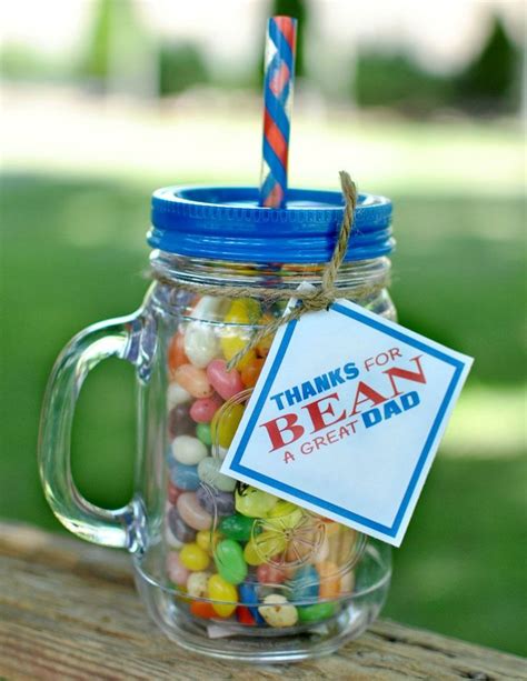 When your husband, dad, or father of your children opens that homemade gift, he'll surely know just how loved he really is. Father's Day Beans Gift Idea with Free Printable | Father ...