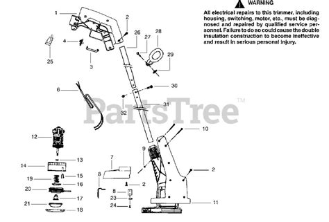 A Comprehensive Guide To Weed Eater Trimmer Parts Diagram Understanding Every Component