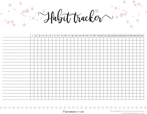 40  ideas to track in your habit tracker { Free Printable} | Habit tracker bullet journal, Habit 