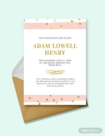 Free 41 Sample Event Invitation Templates In Pdf Ms Word Psd Ai