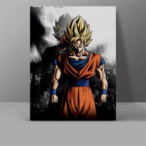 Super Saiyan Son Goku Wall Pictures Dragon Ball Z Canvas Painting