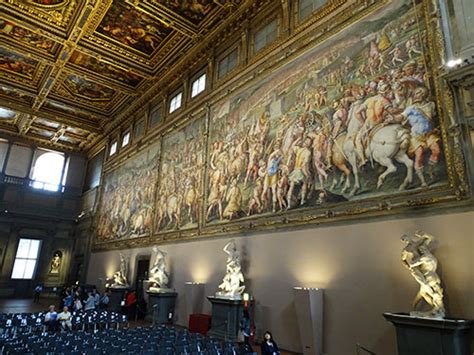 Palazzo vecchio saal der 500. artfritz.ch Florenz: Palazzo Vecchio