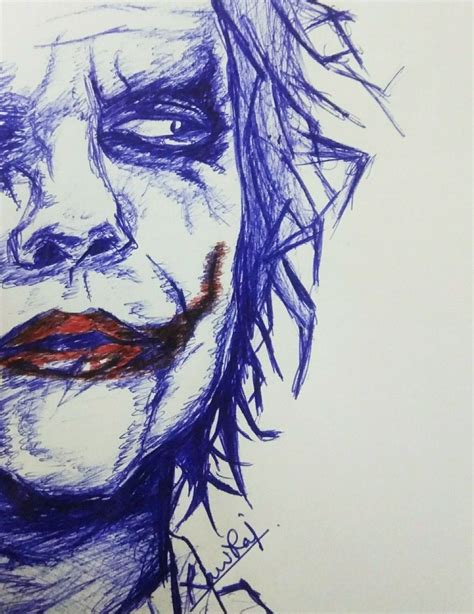 Joker Art Drawing Joker Sketch Joker Drawings