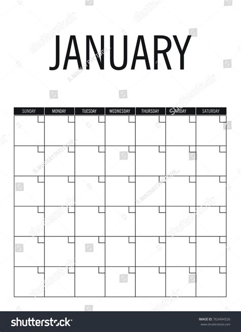 Free Printable Calendar No Year Calendar Printables Free Templates