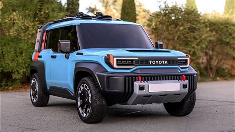 All New 2024 Toyota Compact Cruiser Ev The Electric Fj Cruiser Is