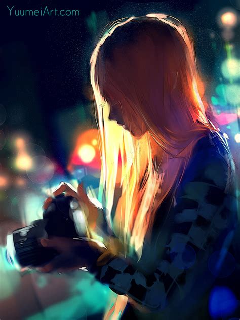 Alone Among The Lights Tutorial Video Linked By Yuumei On Deviantart