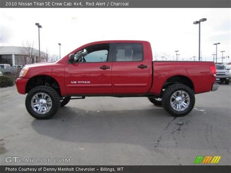 It was named for the titans of greek mythology. Red Alert - 2010 Nissan Titan SE Crew Cab 4x4 - Charcoal ...