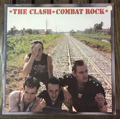 1982 Us Factory Sealed The Clash Combat Rock Vinyl Lp Album Etsy