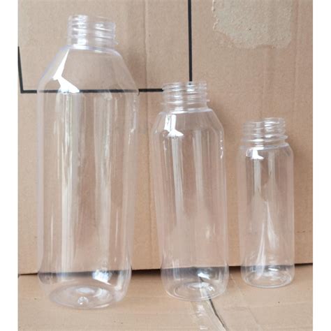 Jual Botol Plastik Kale 1 Liter 500 Ml 250 Ml Pet Botol Polos