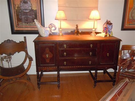 The table comes with it's two original ceramic bowls in. Dining Buffet For Sale | Antiques.com | Classifieds