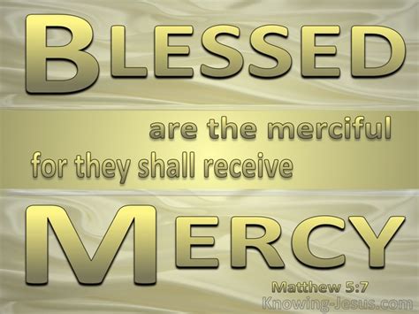 49 Bible Verses About Mercy