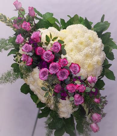 Maybe you would like to learn more about one of these? Solid Heart funeral flowers in Chatham, NJ - SUNNYWOODS ...