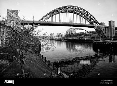 Tyne Bridge Taken From The Newcastle Side With Sage The Baltic And The