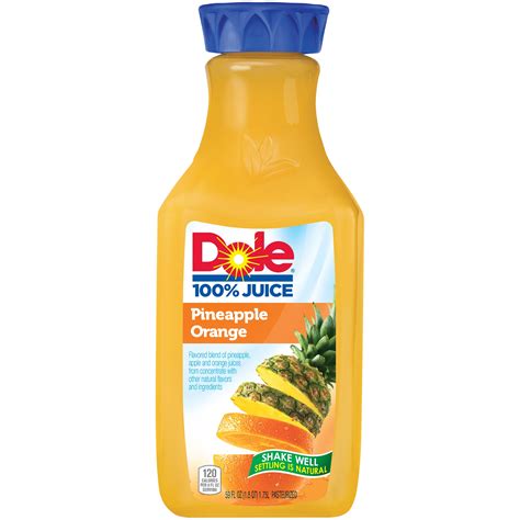 Dole Pineapple Orange 100 Juice 59 Fl Oz