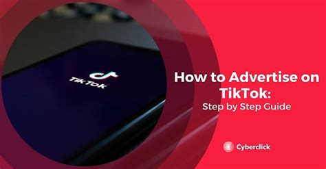 How To Advertise On Tiktok Step By Step Guide