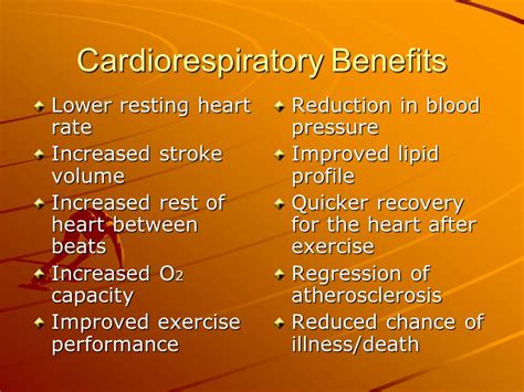Maximizing Cardiorespiratory Fitness Ppt Video Online Download