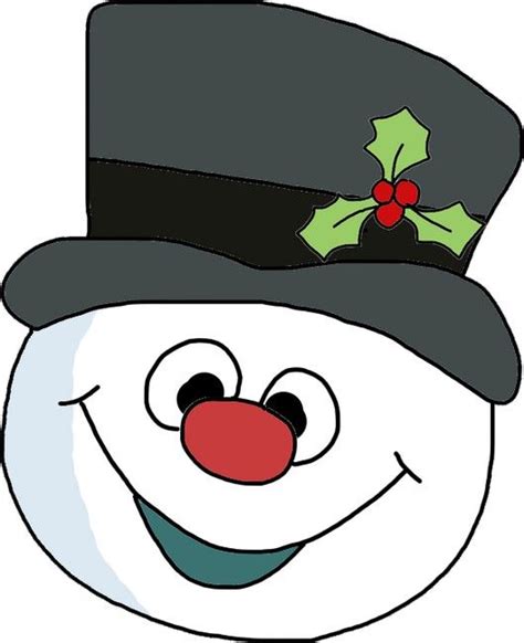 Snowman Clipart Head Resembles Frosty The Snowman Frosty The