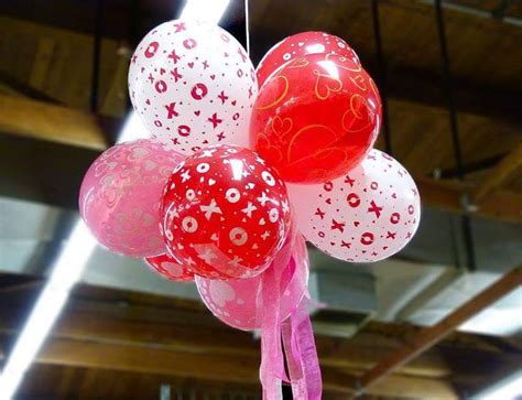 Pin By Carey Wood On Balloons Ceiling Valentines Day Decorations