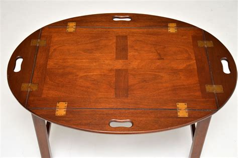 Antique Mahogany Butlers Tray Coffee Table Marylebone Antiques