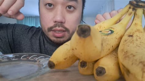 Asmr Plate Licking Sliced Bananas🍌 🍌 🍌 Eating Sounds And Mouth Sounds